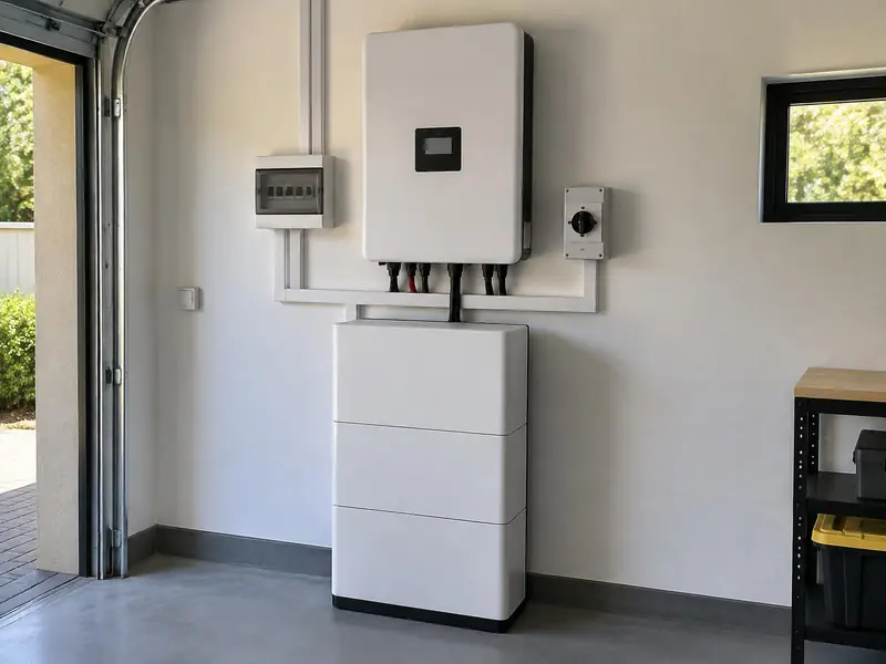 Residential inverter and lithium battery installation